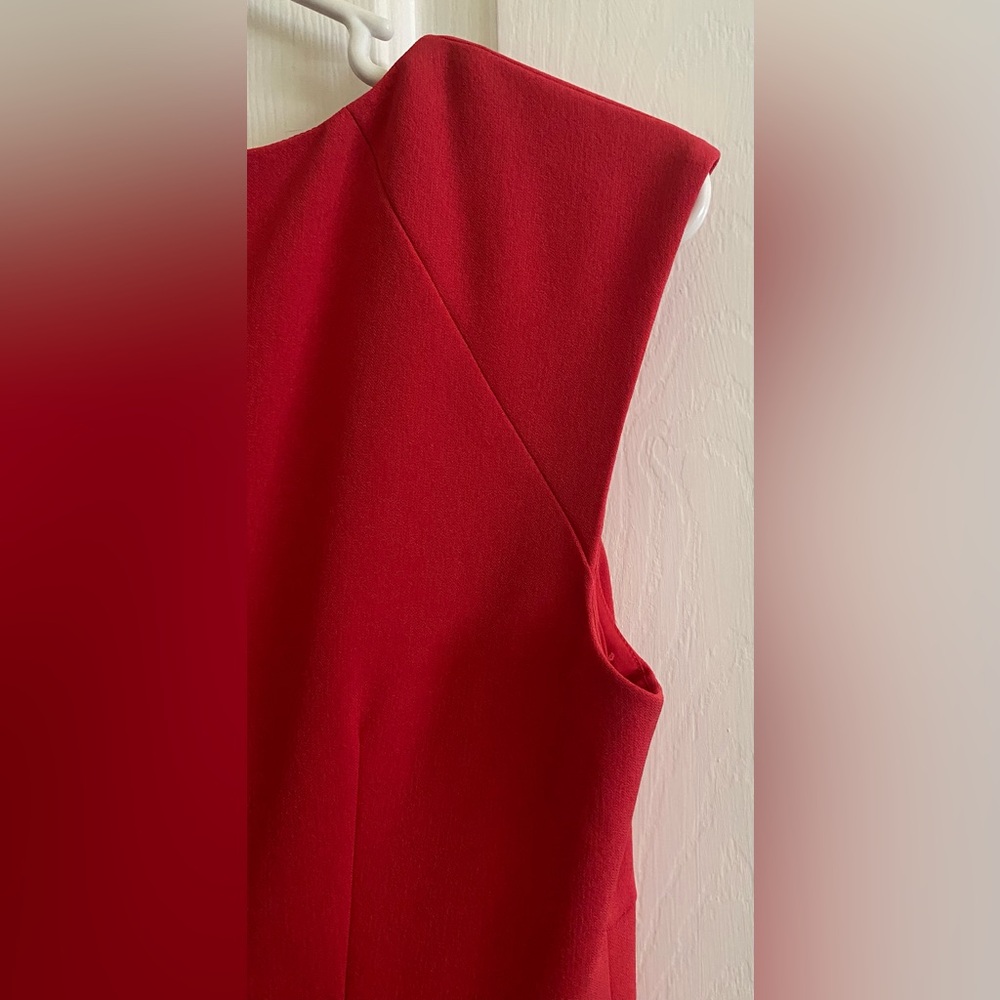 Adrianna Papell Red Midi Dress - Picture 11 of 14